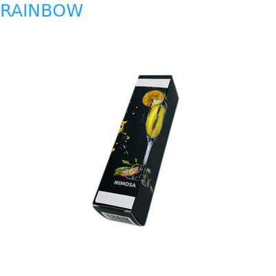 Kotak Kertas Ramah Lingkungan Spot Uv Printing Untuk Desain Kustom Kemasan Parfum