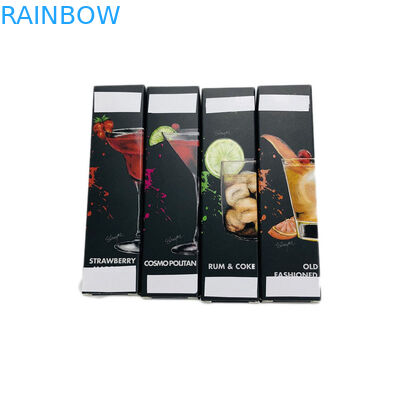 Kotak Kertas Ramah Lingkungan Spot Uv Printing Untuk Desain Kustom Kemasan Parfum