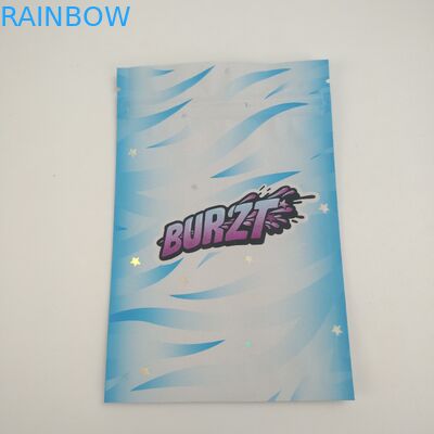 Tas cookies 3.5g 7g bukti anak yang disesuaikan untuk kantong bukti bau hutan Runtz dengan ritsleting