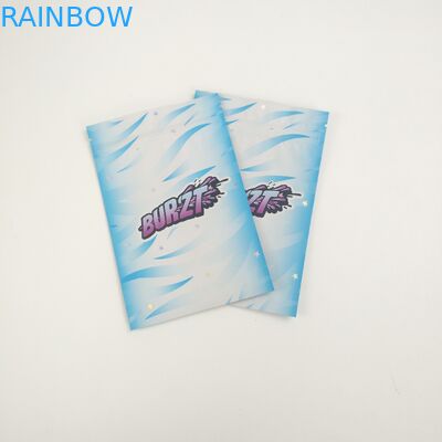 Tas cookies 3.5g 7g bukti anak yang disesuaikan untuk kantong bukti bau hutan Runtz dengan ritsleting