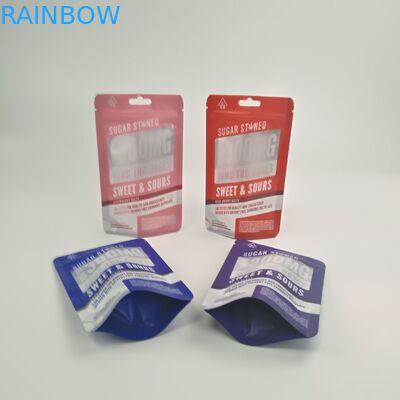 Disesuaikan 3.5g 7g Anak Bukti Kue Sachet Runtz Jungle Boy tas Berdiri Doypack Dengan Ritsleting Ganda