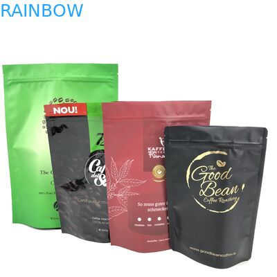 100g / 200g / 500g / 1kg Harga pabrik kantong kertas kraft kemasan teh untuk bahan tas kopi mewah