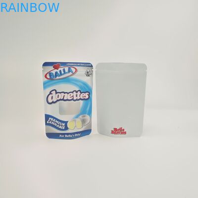 Logo Pencetakan Disesuaikan UV 3.5g 7g 28g Sachet Untuk Runtz Preroll Cookies Medicine Pouch Bukti Anak Doypack