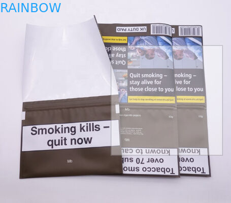 50g Tobacco Rolling 120 mircon VMPET Kemasan Tas Makanan Ringan