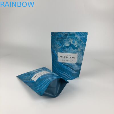 Plastik GMOPP VMPET Stand Up Zipper Bag Dengan Jendela Yang Jelas