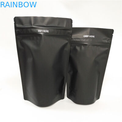 Bubuk Biji Bunga VMPET 6oz 8oz Aluminium Foil Ziplock Bag