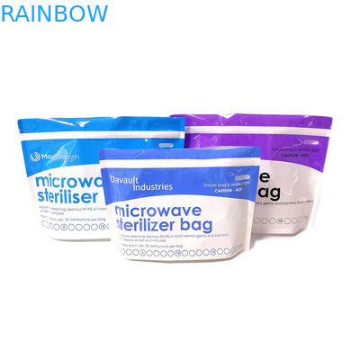 BPA Gratis Standar Tinggi Steril Stand Up Tas Kantong Penyimpanan Makanan Bayi Plastik Tas Sterilizer Puting ASI