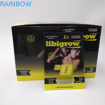 Libigrow Packaging Ginseng Capsule 3D Blister Card