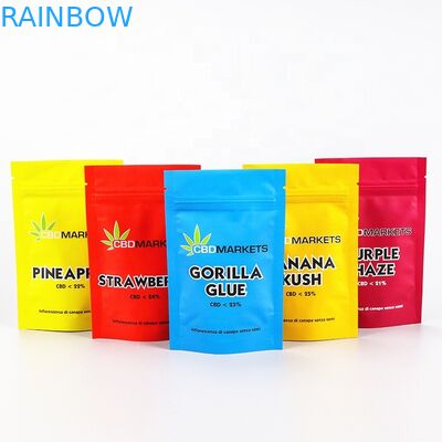 Kantung Stand up Mylar dari Weed CBD VMPET 180mic