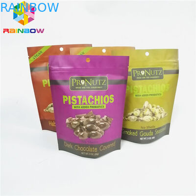 Stand Up Matt Laminated VMPET Mylar Ziplock Bags