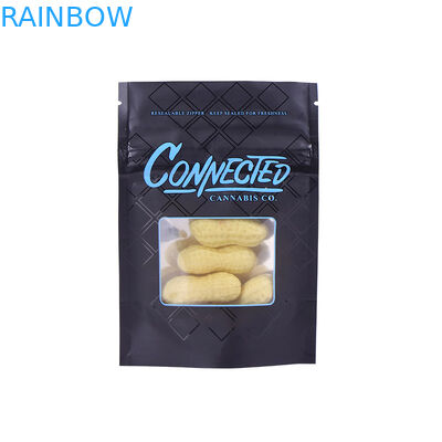 Aluminium Foil Zip Lock CMYK MOPP Tas Mylar Segel Panas