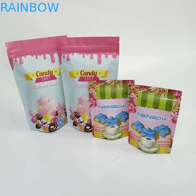 Pencetakan Gravure Glossy Tinggi CMYK Snack Zipper Pouches