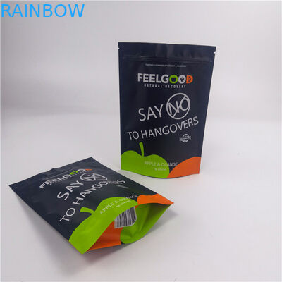 280g Matt Black VMPET MOPP Tas Kemasan Aluminium Foil