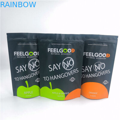 280g Matt Black VMPET MOPP Tas Kemasan Aluminium Foil