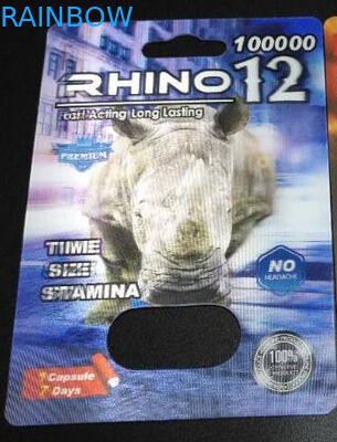 Magnum Rhino 96 Mamba Panther Blister Kartu 3D Dapat Didaur Ulang