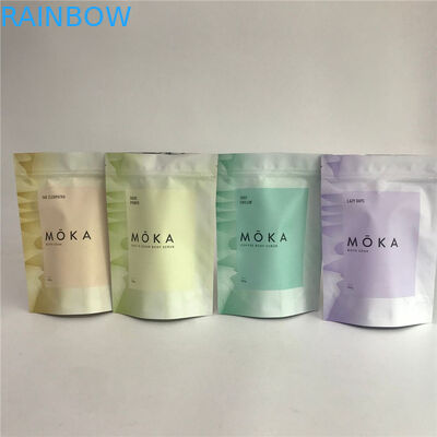 8oz Custom Printed Stand up Tas Aluminium Foil Tas Kemasan Garam Mandi