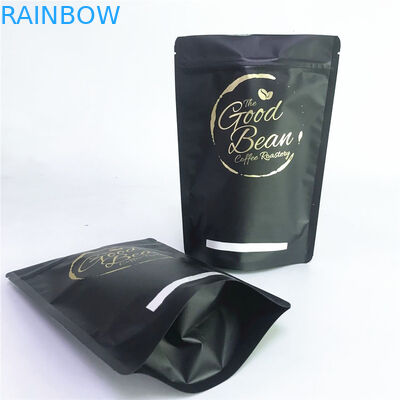 Mosisture Proof MOPP VMPET Plastic Stand Up Pouch Untuk Biji Kopi