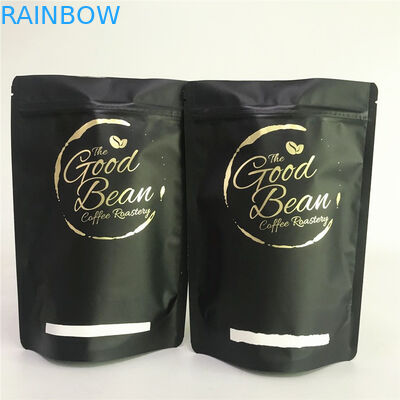 Mosisture Proof MOPP VMPET Plastic Stand Up Pouch Untuk Biji Kopi