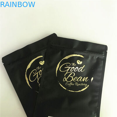 Mosisture Proof MOPP VMPET Plastic Stand Up Pouch Untuk Biji Kopi