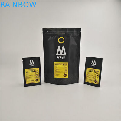 250g 500g Biji Kopi MOPP VMPET Stand Up Pouch dengan Valve