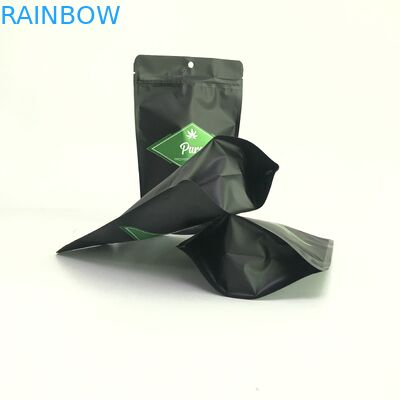 Pantone Color Cannabiss Mylar Bags Kemasan Kantong Plastik