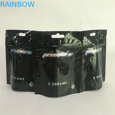 Tas Mylar Aluminium Foil Matte untuk Anak Anak Bukti Cannabiss