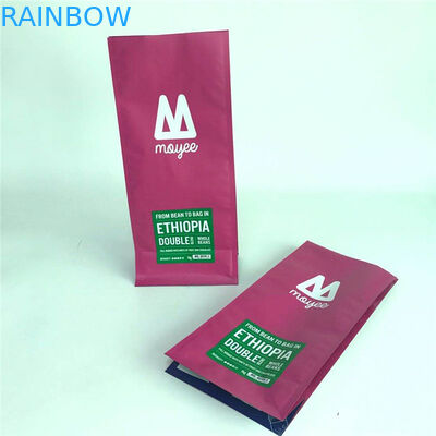 Kemasan Kantong Plastik Aluminium Foil Flat Bottom MOPP VMPET