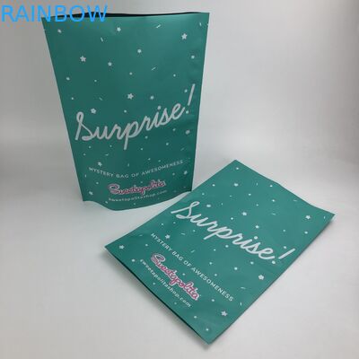 VMPET Aluminium Foil 120 Microns Stand Up Pouches yang dapat ditutup kembali