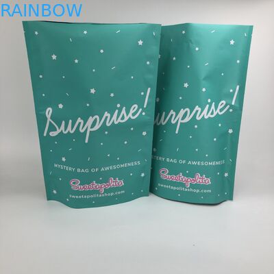 VMPET Aluminium Foil 120 Microns Stand Up Pouches yang dapat ditutup kembali