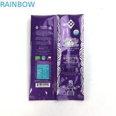 Film Glossy 250g 1kg 16oz VMPET Tas Kemasan Gusset Samping