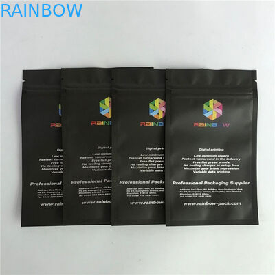 Ritsleting Top 130mic ketebalan VMPET Kantong Plastik Kemasan