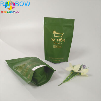 Body Scrub Cream MOPP VMPET Stand Up Packaging Bags