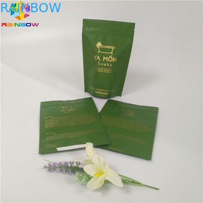 Body Scrub Cream MOPP VMPET Stand Up Packaging Bags