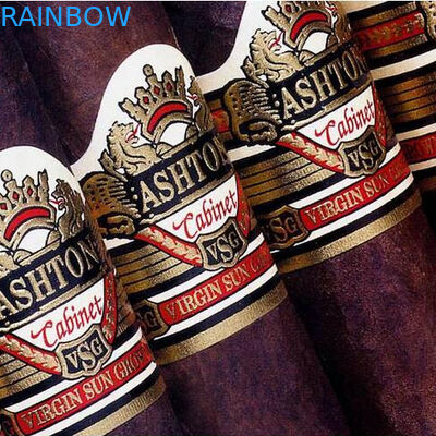 Label Lengan Menyusut Stamping Emas Warna 70mic Warna CMYK