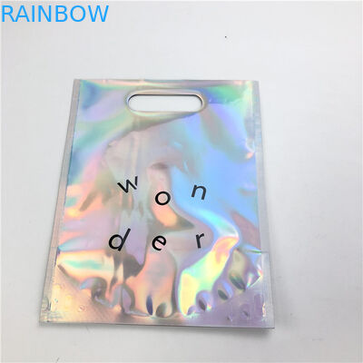 Foil Laminated CMYK Holographic Laser Bags Garment Packaging