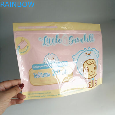 Kantong Sterilizer Uap Microwave Laminasi Pencetakan Gravure