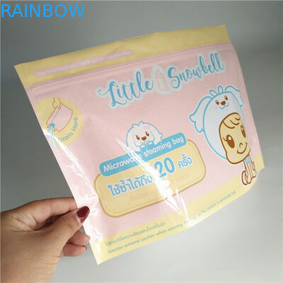 Kantong Sterilizer Uap Microwave Laminasi Pencetakan Gravure