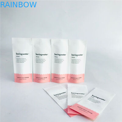 Tas Kertas Kraft Biodegradable Pencetakan Gravure yang Dapat Ditutup Kembali