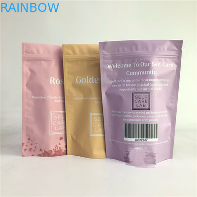 SGS Laminated OPP Stand Up Foil Bag Untuk Garam Mandi