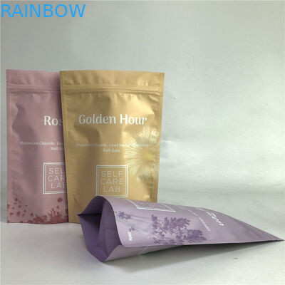 SGS Laminated OPP Stand Up Foil Bag Untuk Garam Mandi