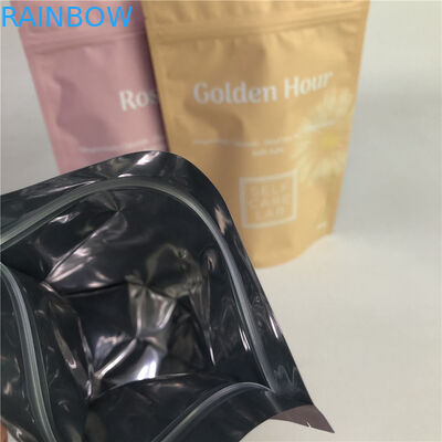 SGS Laminated OPP Stand Up Foil Bag Untuk Garam Mandi