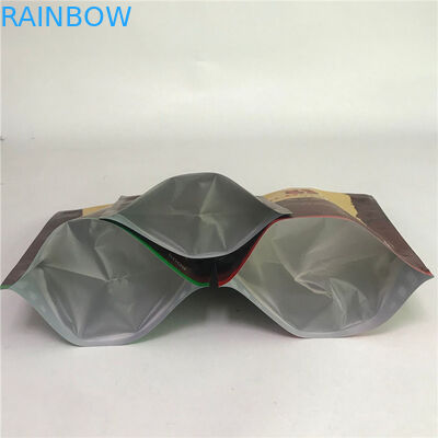 Sampel Digital Printing Tersedia Tas Matte Aluminium Foil Tas Disesuaikan Untuk Kemasan Kopi