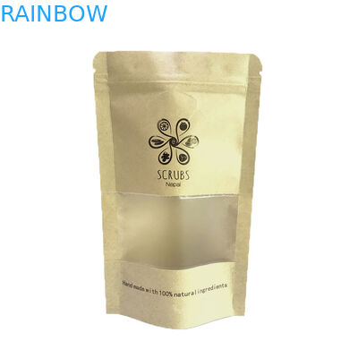 Tas Kemasan Kopi Kertas Kraft Berdiri untuk Kemasan Kopi