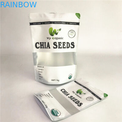 Digital Printing Noni Bags Tas Khusus dengan Window Zip Lock Mylar Bags