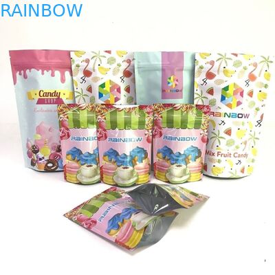 Tas Kemasan Makanan Digital printing Aluminium Foil Stand up Bags untuk Kemasan Makanan Ringan