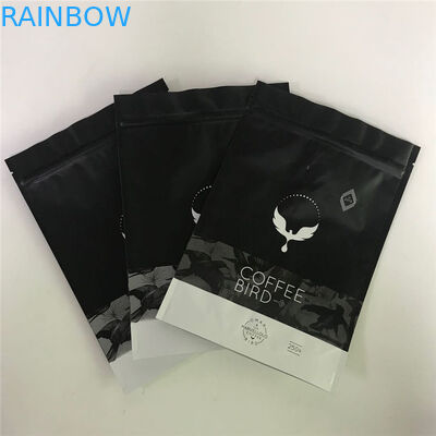 Tas Kopi Tas Bukti Kelembaban untuk Biji Kopi Tas Mylar untuk Tas Kopi dengan Dasi Timah