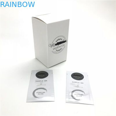 Kantong Sampel Kecil Sekali Pakai Khusus Untuk Pembersih Wajah Serum Mata Tiga Sisi Sealed Sachet Untuk Produk Rias