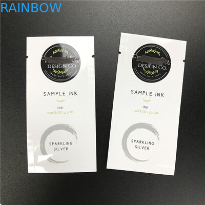 Kantong Sampel Kecil Sekali Pakai Khusus Untuk Pembersih Wajah Serum Mata Tiga Sisi Sealed Sachet Untuk Produk Rias