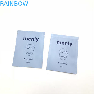 Contoh Kantong Sampel Kosmetik Sekali Pakai Gratis Untuk Shampoo Serum Mata Pembersih Wajah Tiga Sisi Sealed Sachet