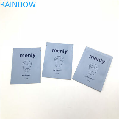 Contoh Kantong Sampel Kosmetik Sekali Pakai Gratis Untuk Shampoo Serum Mata Pembersih Wajah Tiga Sisi Sealed Sachet